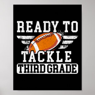 Footbyll Third Grade First Day Of School Byck To S Poster