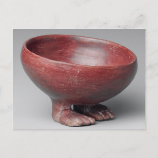 Footed Bowl, Predynastic Period, Egyptian Ceramic Postcard