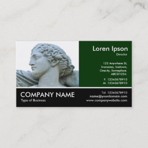 Footed Photo - Dk Green - Poseidon's Wife Business Card