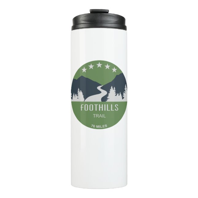 Foothills Trail North Carolina South Carolina Thermal Tumbler (Front)