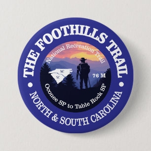 Foothills Trail (rd2) 3 Inch Round Button