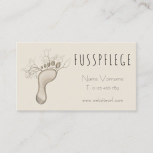 footing business card