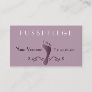 footing business card