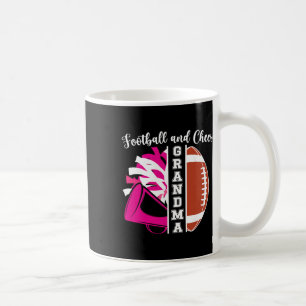 Footll And Cheer Grandma Of Cheerleader And Footll Coffee Mug