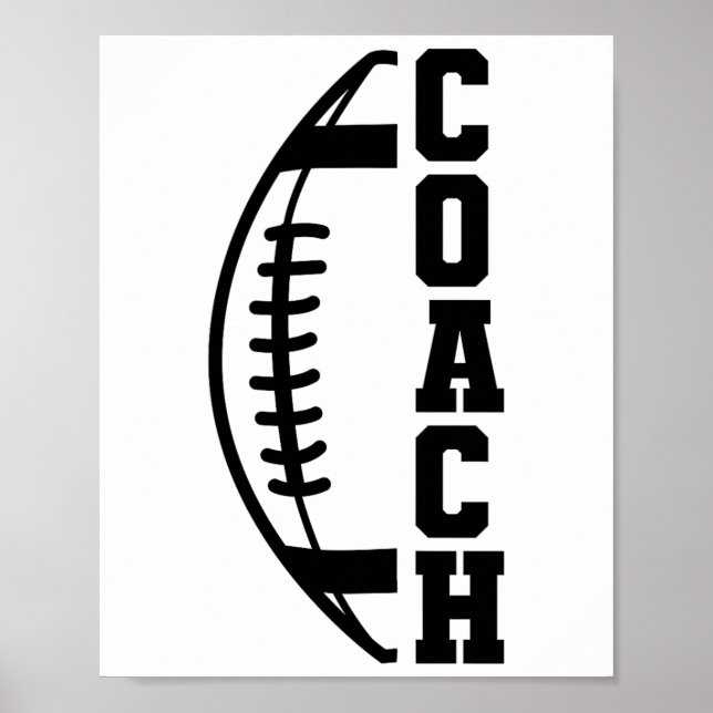 Footll Coach 1  Poster (Front)