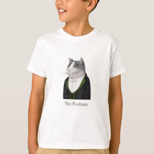 FOOTMAN CAT Boys' Basic T-Shirt