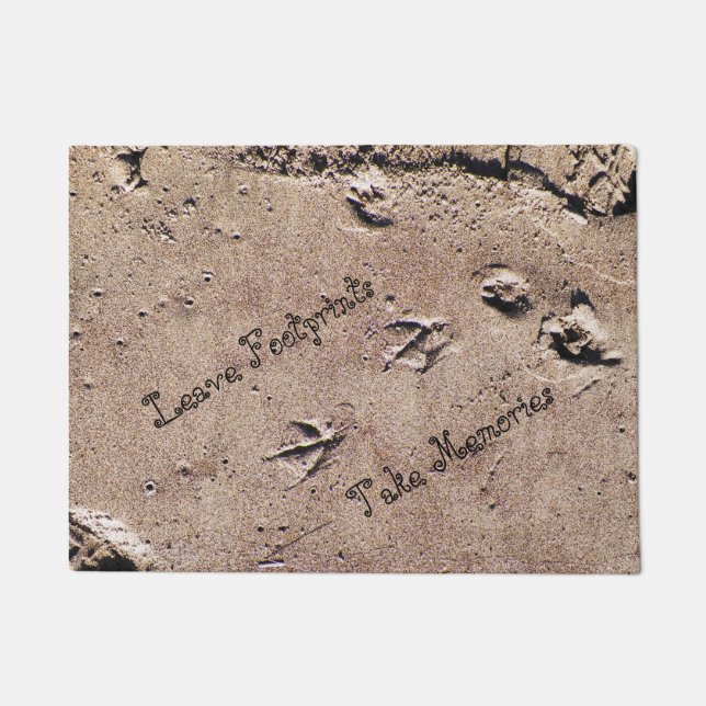Footprint Memories Doormat (Front)