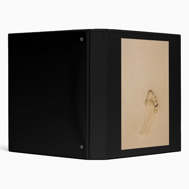 Footprint on the Beach Binder (Background)