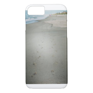 Footprints Along the Water's Edge Phone Case