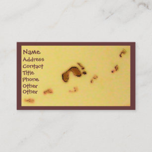 Footprints Business Cards
