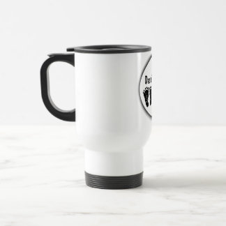 Footprints - Customize Text Travel Mug