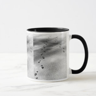 Footprints in Snow Mug
