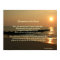 Footprints in the Sand Poem & Print