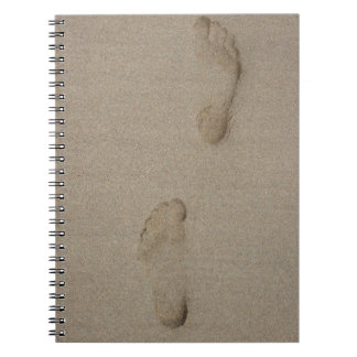 footprints notebook
