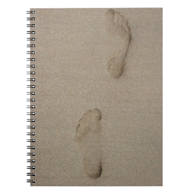 footprints notebook (Front)