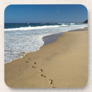 Footprints On Beach, Mabibi, Thongaland Coaster