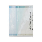 Footprints on White Sandy Beach, Scenic Aqua Blue