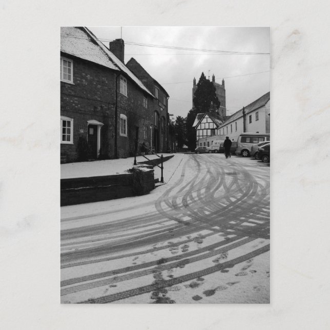 Footprints Postcard (Front)