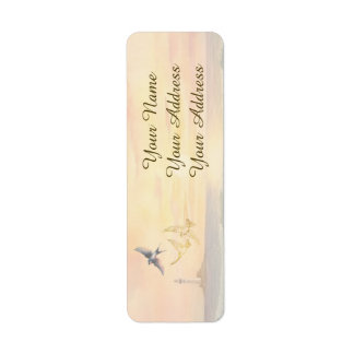 Footprints Sympathy Matching Return Address Labels