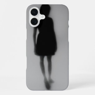 Footprints Vanishing in Fog iPhone 16 Plus Case