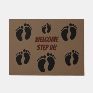 Footprints Welcome Mat