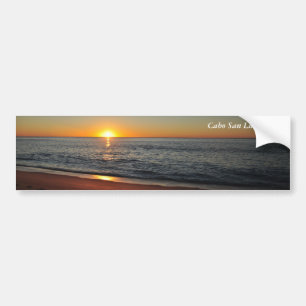Footsteps by the Sunrise - Cabo Bumper Sticker