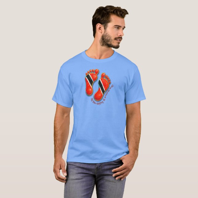 Footsteps S2 Men's TShirt - Trini (Front Full)