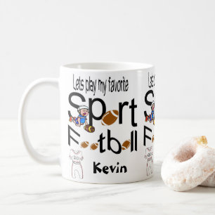 Foottball Mugs Sports