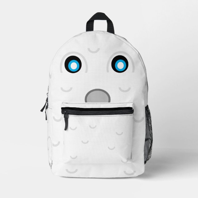 Footyfoot's Melting Paw Monster Backpack (Front)