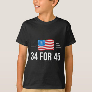 For 45 - Trump Guilty Times -  T-Shirt