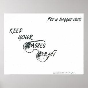 For a better view poster