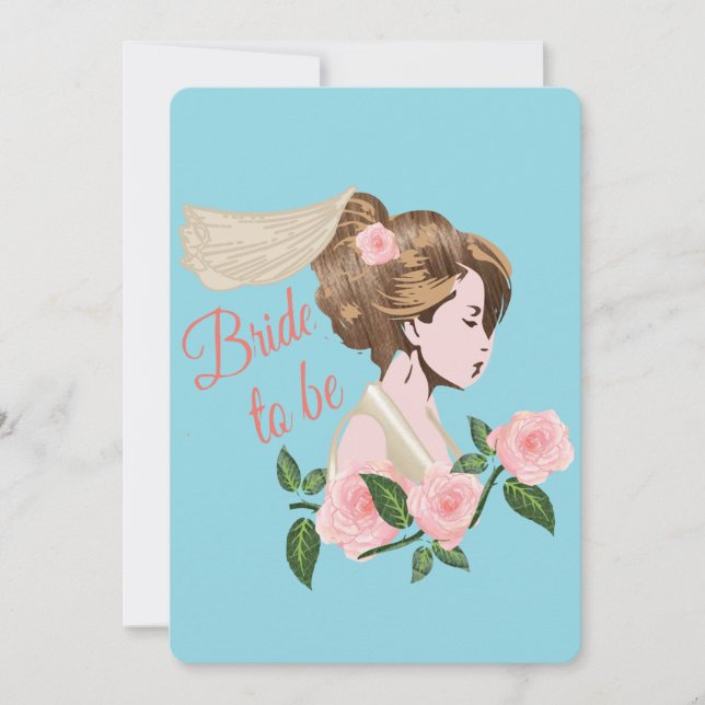 For a Bride to Be Holiday Card (Front)