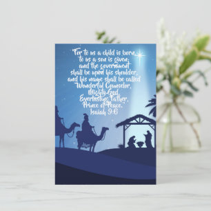 For A Child is Born, A Son Is Given Holiday Card