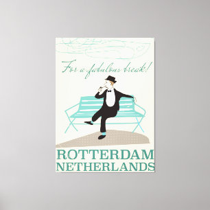For a Fabulous Break! Rotterdam, Netherlands Canvas Print