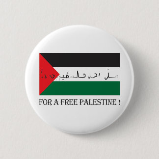 For a free palestine! 2 inch round button