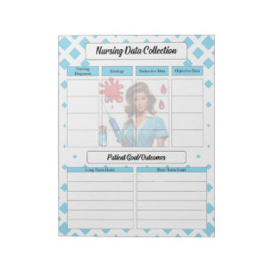 For A Living _ Nursing Data Collection Notepad