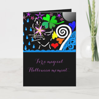 "For a Magical Halloween Moment..." Card