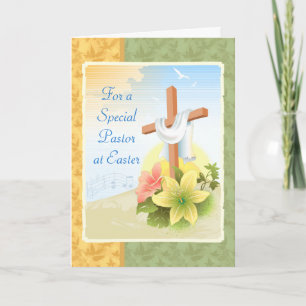 For a Special Pastor at Easter: Easter Card
