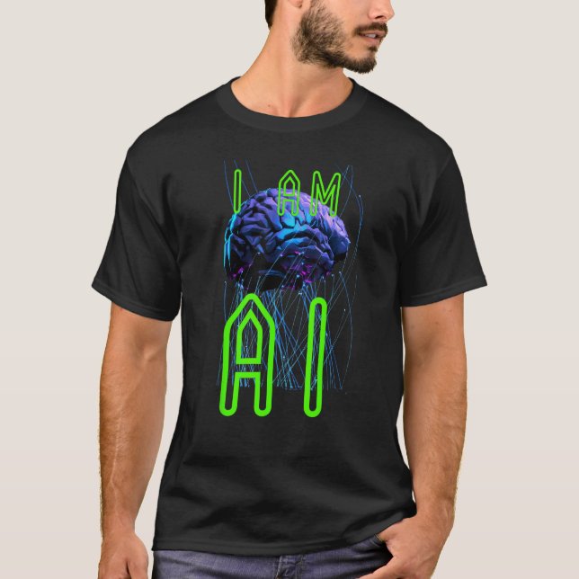 For all artificial intelligence advocates AI T-Shirt (Front)