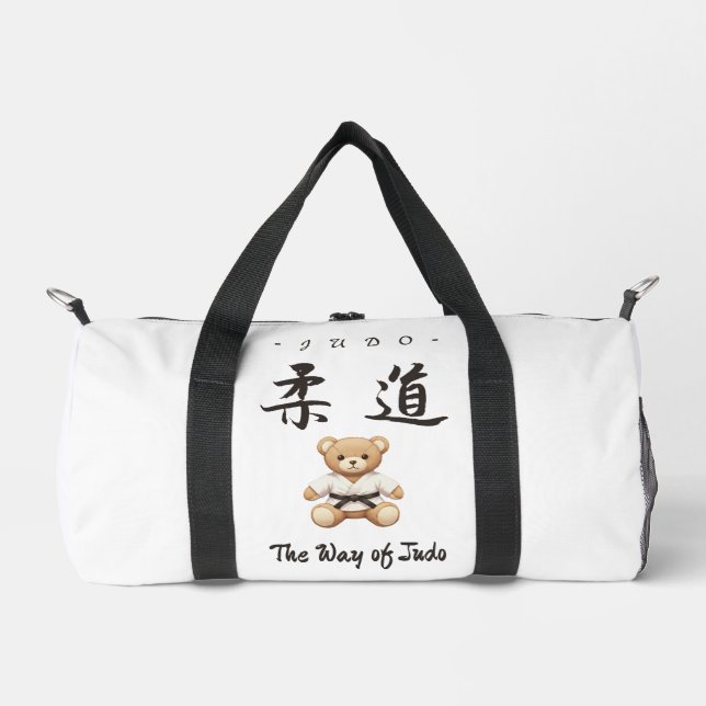 For all judo lovers, young and old. duffle bag (Front)