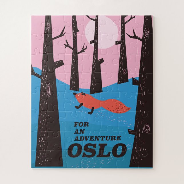 For An Adventure Oslo Jigsaw Puzzle (Vertical)