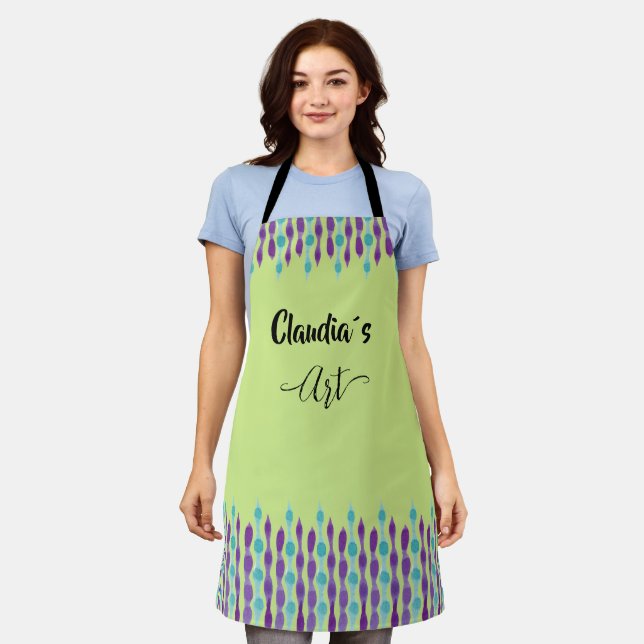 For artists with name apron (Worn)