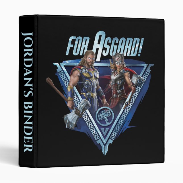For Asgard! Thor and Mighty Thor Graphic Binder (Front/Spine)