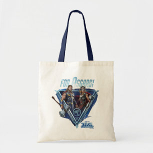 For Asgard! Thor and Mighty Thor Graphic Tote Bag