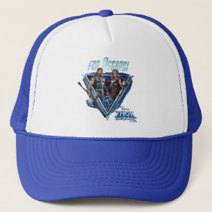 For Asgard! Thor and Mighty Thor Graphic Trucker Hat