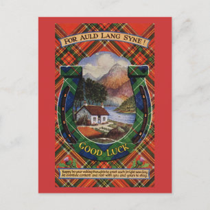 For Auld Lang Syne, Good Luck Postcard