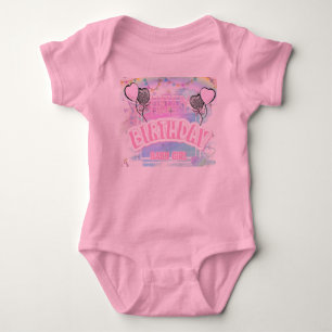 For Baby Girls Birthday Design Bodysuit
