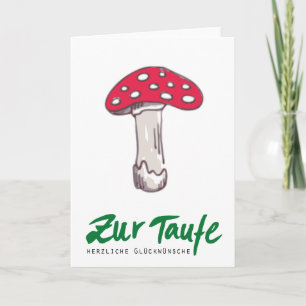 For baptism: greeting card fly