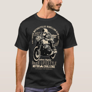 For bikers and motorcyclists biker rebel lifestyle T-Shirt