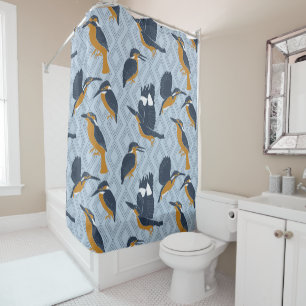 For Bird Lovers Cozy Kingfishers Patterned